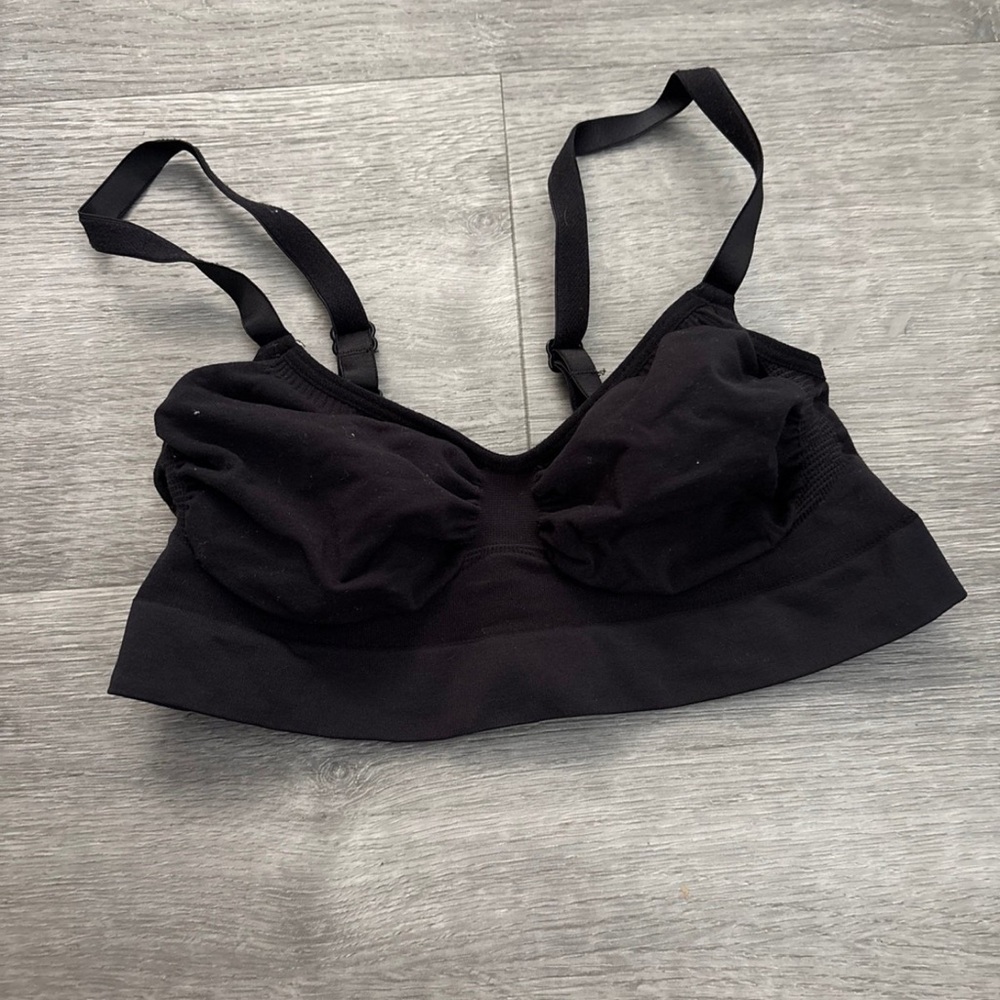 SKIMS Black Sports Bra Intimates & Sleepwear
